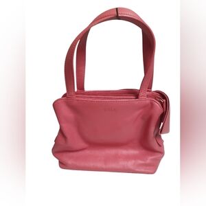 Furla Mini Leather Bow Hand Bag